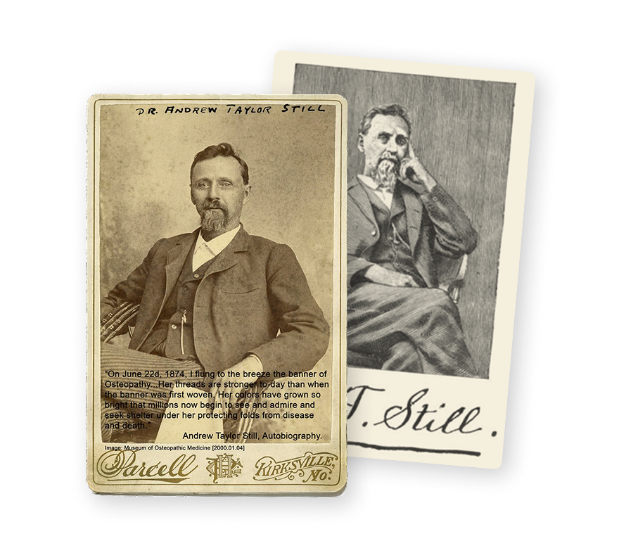 アメリカの医師A.T.スティル博士